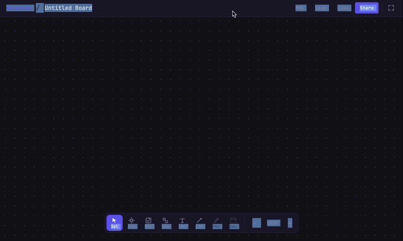 DevBoard whiteboard tool